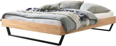 Produktbild von HASENA Schwebebett Ostino Eiche bianco 160x200