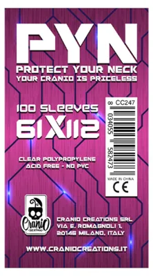 Obrázek produktu pro PYN: 100 standardních obálek (61 x 112 mm) – obálky na karty – PYN