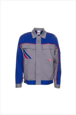 Produktbild von Planam Bundjacke Highline Gr. 28 zink/kornblau/rot