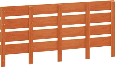 Produktbild von vidaXL Kopfteil Wachsbraun 180 cm Massivholz Kiefer