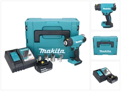 Produktbild von Makita Akku-Heißluftgebläse LXT 18 V - 120 - 200 L/min - 150 - 550°C