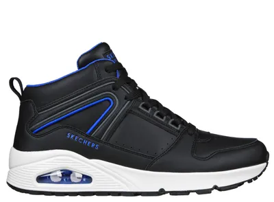 Immagine prodotto di Skechers Sneaker da uomo UNO Keep Close con schiuma memory air-cooled, nero/bianco, 45,5 EU