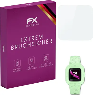 Produktbild von atFoliX FX-Hybrid-Glass Displayfolie kompatibel mit Garmin Vivofit jr. 3 Glasfolie