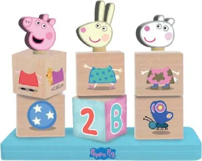 Obrázek produktu pro RMS Peppa Pig dřevěné puzzle.85-0002 90786