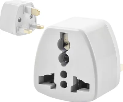 Obrázek produktu pro Cestovní adaptér z EU do UK Zástrčka síťového adaptéru Cestovní zástrčka 7798