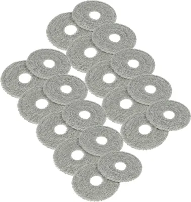 Produktbild von vhbw 20x Wischtuch kompatibel mit Dreame X10 Ultra Wischroboter, Putzroboter - Mopptuch, Wischmopp-Pad - Mikrofaser-Pad