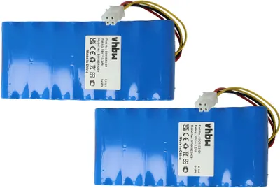Produktbild von vhbw 2x Akku Ersatz für Husqvarna 5806833-03, 5806833-02, 5806833-01 für Rasenroboter (5200mAh 18V Li-Ion)