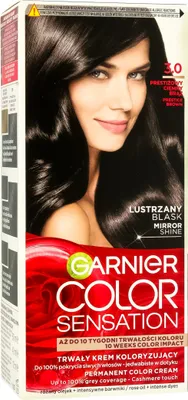Produktbild von Garnier Color Sensation Colorationscreme 3.0 Prestige Braun - Edles Dunkelbraun, 1 Packung