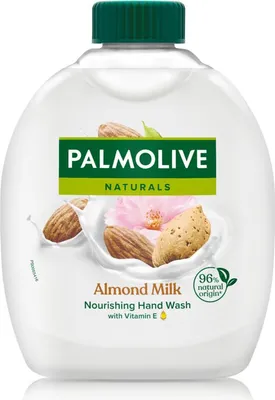 Image de Palmolive Savon au lait d'amande pour les mains Recharge - Doux & Hydratant - 300 ml - 1 pièce