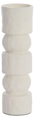 Productafbeelding van Light&living Kaarsenhouder, diameter 9 cm, hoogte 31 cm, model AKTA, kleur crème