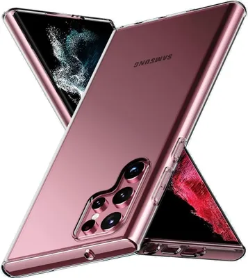 Produktbild von Samsung Galaxy S22 Ultra Cover AVANA Silikónový ochranný kryt Transparent TPU Clear Slim Fit Case Transparent