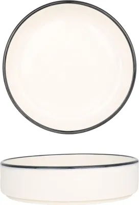 Produktbild von Bonna Schüssel - Linea Black - Porzellan - 16 cm (500cc)