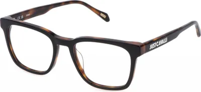 Produktbild von Just Cavalli VJC080 Top nero+avana lucido 53/19/145 Herren Brillen