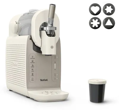 Produktbild von Tefal Freezi, 16-in-1 Instant Softeis- & Slushmaschine, Softeis-Maschine, 1 l, Weiß, 246 mm, 526 mm, 503 mm