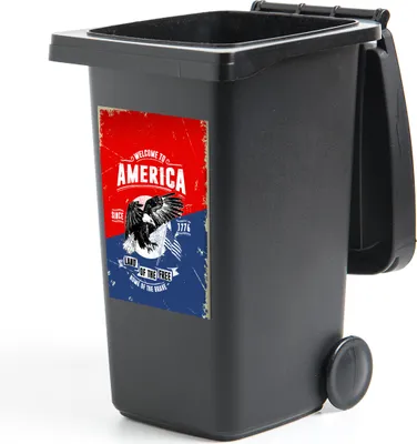 Produktbild von MuchoWow® - Mültonnen-sticker - Sticker - Aufkleber für die Mülltonne