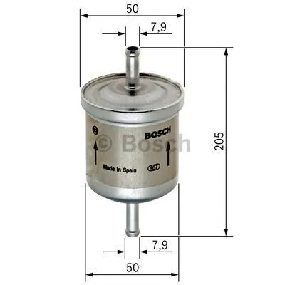 Produktbild von Bosch Kraftstofffilter  0 450 905 926