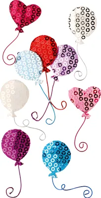 Produktbild von ROESSLER PAPIER Sticker Ballons