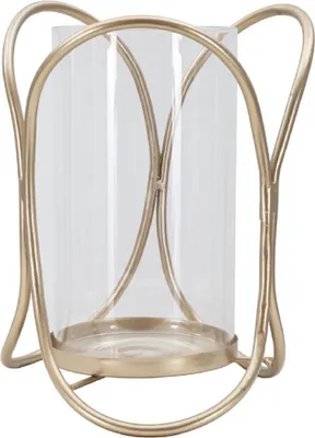 Obrázek produktu pro FURNLUX Svícen Gloxy Black 16cm / Hlavní barva: černá / Rozměry: 16 x 22 x 16 cm