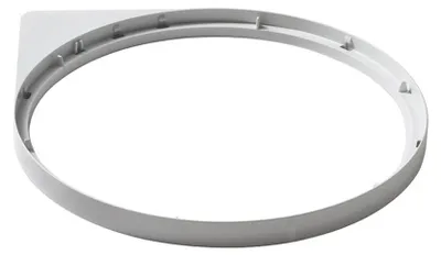 Image de Hailo : anneau inférieur blanc pour système d'évacuation, pièce de rechange