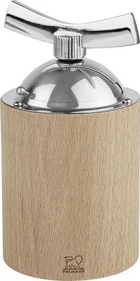 Image de PEUGEOT Leinsamenmühle ISEN Buchenholz, Metall, MBS-Kunststoff, H 13 cm natur 100786 4006950034535