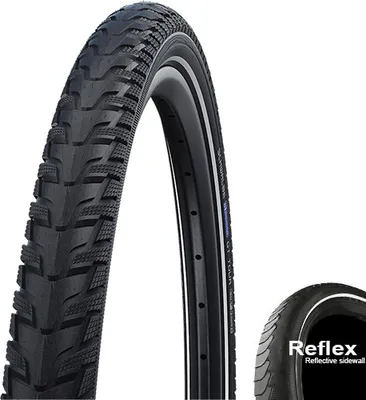 Produktbild von Schwalbe Reifen Energizer Plus Tour 28x2.15" 55-622 schwarz Reflex E-50 HS485...