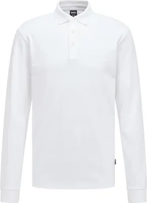 Produktbild von Polo weiß langarm Pado BOSS Black