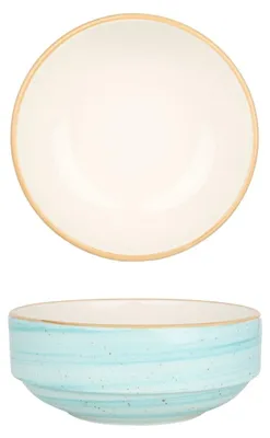 Produktbild von Bonna Schüssel - Aqua - Porzellan - 14 cm (500cc)