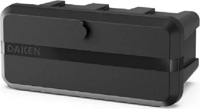 Produktbild von DAKEN BLACKIT LITE 82210 Werkzeugkasten 550x255x310mm 24l für LKW Anhänger Staubox abschließbar Unterflurbox Schwarz