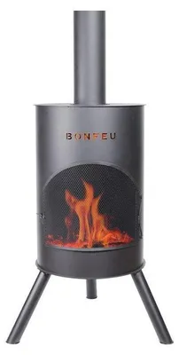 Produktbild von BonFeu BonTon 50, schwarzer Gartenofen