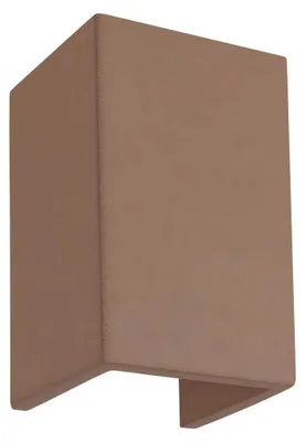 Imagen del producto de Redo Outdoor PETRA AP LED, 2x6W, IP54 – š11,2 v20 cm – color terracota, 3000K