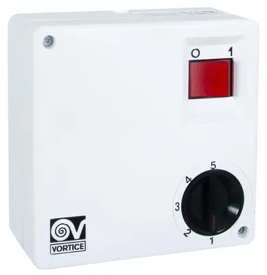 Produktbild von Vortice SCNR5, Weiß, Knöpfe, Rotation