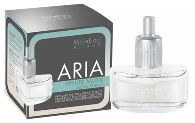 Produktbild von Millefiori Milano Nachfüllflasche für elektrischen Raumbedufter Aria White Musk (20ml)