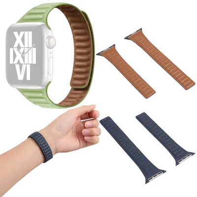 Obrázok produktu pre Pre Apple Watch Series 9 8 7 41 mm / 6 SE 5 4 40 mm / 3 2 1 38 mm remienok na hodinky svetlozelený