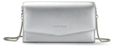 Image de Solidchoice - Pochette en cuir vegan Camille, idéale pour les soirées