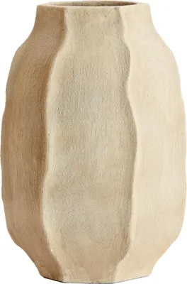 Obrázek produktu pro Váza Light & Living Saphira z matného kamene v pískové barvě – Ø33x50 cm