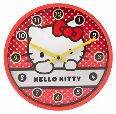 Obrázek produktu pro Nástěnné hodiny 24 cm - Hello Kitty