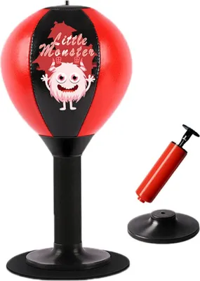 Obrázek produktu pro Děrovací míč zPolyuretankůže s přísavkou, stolní děrovací míč, speedball pro kancelář a domácnost