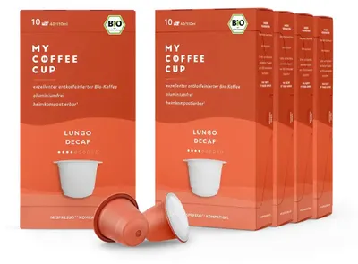 Produktbild von My Coffee Cup - Decaf – 50 Kapseln