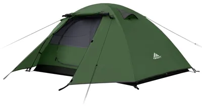 Productafbeelding van Tent Koepeltent tweepersoonstent - Ultralicht - 3-4 seizoenen - Waterdicht - 220 x 130 x 110 cm voor trekking en festivals