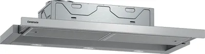 Produktbild von Constructa CD30976, Flachschirmhaube, 90 cm, Silbermetallic