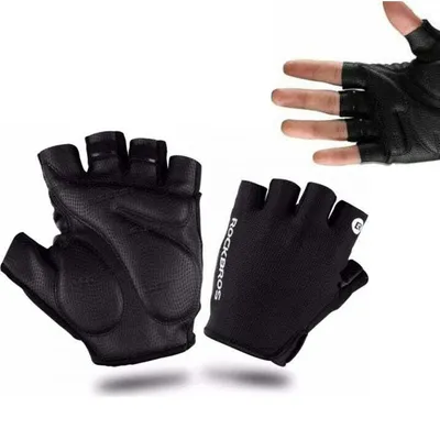 Produktbild von Rockbros S106Bk Fahrradhandschuhe Grösse Xl - Schwarz