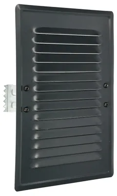 Zdjęcie produktu dla KOTARBAU® Metalowa kratka wentylacyjna z osłonką przeciwko owadom, jasnoszara, 165x230 mm