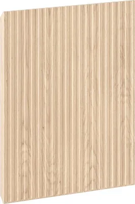 Produktbild von Mexen Rivel Front gerillt für den Korpus des Badezimmerschranks 30 x 43,5 cm, Eiche - 91A21-0300-470-1-81