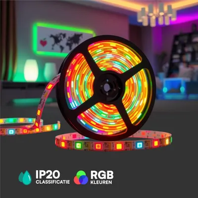 Immagine prodotto di V-TAC SMD5050 150LED IP20 4W/m VT-5050 30-IP20 Striscia LED RGB