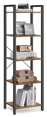 Produktbild von VASAGLE Regal Bücherregal Standregal mit offenen Ablagen 30 x 40 x 153 cm