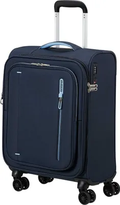Zdjęcie produktu dla American Tourister Cloudrider 4-kołowy wózek kabinowy S 55 cm z elastycznym składaniem