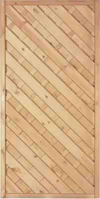 Produktbild von T&J MAXI DIAGONAL Lamellenzaun 90 x 180 cm