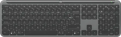 Obrázok produktu pre Logitech 920-012453, Plná veľkosť (100 %), Bezdrôtový, RF Wireless + Bluetooth, Nožnicový spínač, AZERTY, Grafit