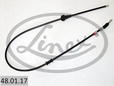 Produktbild von LINEX Handbremsseil 48.01.17 Links für VOLVO V40 Kombi (645) 1590/1468mm