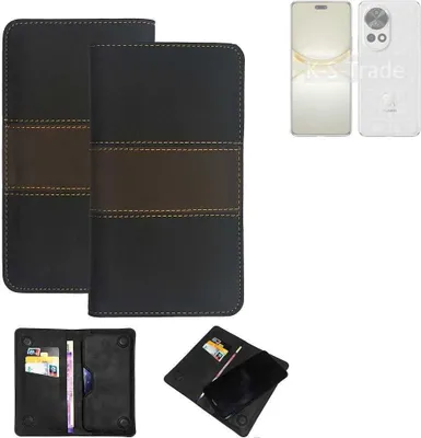 Produktbild von K-S-Trade Hülle Handyhülle kompatibel mit Huawei nova 12 Ultra Schutzhülle Walletcase Bookstyle Tasche Schutz Case Handytasche Wallet Cover